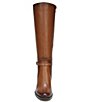 Color:Cider Spice - Image 6 - Kalina Narrow Calf Leather Tall Shaft Boots