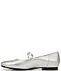 Color:Silver - Image 5 - Kelly Leather Mary Jane Flats