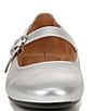 Color:Silver - Image 6 - Kelly Leather Mary Jane Flats