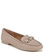 Color:Warm Fawn Tan - Image 1 - Layla leather Ornament Detail Loafers