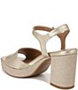 Naturalizer Lilly Metallic Ankle Strap Platform Dress Sandals - Image 4