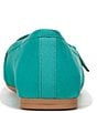 Color:Jade Green - Image 3 - Lola Suede Buckle Detail Loafers