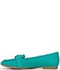 Color:Jade Green - Image 5 - Lola Suede Buckle Detail Loafers