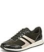 Naturalizer Lorena Suede Snake Print Accent Sneakers - Image 6