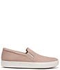 Color:Mauve - Image 2 - Marianne Perforated Leather Slip-On Sneakers