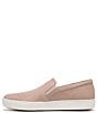 Color:Mauve - Image 5 - Marianne Perforated Leather Slip-On Sneakers