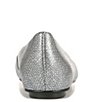 Color:Silver - Image 3 - Maxwell Bit Chain Metallic Leather Ballet Flats