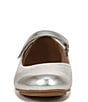 Color:Silver - Image 6 - Maxwell Mary Jane Leather Ballet Flats
