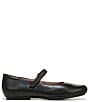 Color:Black - Image 2 - Maxwell Mary Jane Leather Ballet Flats