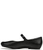 Color:Black - Image 5 - Maxwell Mary Jane Leather Ballet Flats
