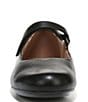 Color:Black - Image 6 - Maxwell Mary Jane Leather Ballet Flats
