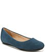 Color:Oceanic Blue - Image 1 - Maxwell Suede Flats