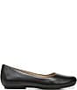 Color:Black - Image 2 - Maxwell Leather Ballet Flats