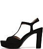 Naturalizer Miller Suede Peep Toe Ankle Strap Platform Dress Pumps - Image 5