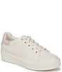 Color:Warm White/Linen Rose - Image 1 - Morrison 2.0 Leather Sneakers