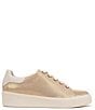 Color:Gold Leather - Image 2 - Morrison 2.0 Metallic Leather Sneakers