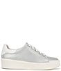 Color:Silver Beige - Image 2 - Morrison 2.0 Metallic Leather Sneakers