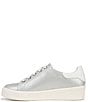 Color:Silver Beige - Image 5 - Morrison 2.0 Metallic Leather Sneakers