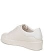 Color:Warm White - Image 4 - Morrison Leather Logo Platform Sneakers