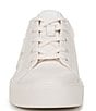 Color:Warm White - Image 6 - Morrison Leather Logo Platform Sneakers