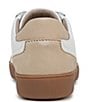 Color:White/Tan - Image 3 - Morrison Leather Suede Gum Sole Sneakers