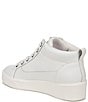 Color:White - Image 4 - Morrison Mid Leather Platform Sneakers