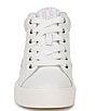 Color:White - Image 6 - Morrison Mid Leather Platform Sneakers