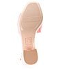 Color:Flamingo Pink Suede - Image 6 - Pearlyn Suede Ankle Strap Platform Sandals