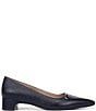 Naturalizer Rumi Embossed Leather Twist Bar Pointed Toe Pumps - Image 2