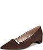 Naturalizer Rumi Suede Twist Bar Pointed Toe Pumps - Image 6