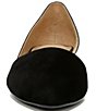 Color:Black - Image 6 - Samantha Leather And Suede Flats