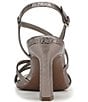 Naturalizer Sanza Metallic Snake Embossed Strappy Dress Sandals - Image 3