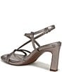 Naturalizer Sanza Metallic Snake Embossed Strappy Dress Sandals - Image 4