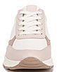 Color:Beige Multi - Image 6 - Shay Leather Lace-Up Sneakers