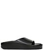 Naturalizer So-Fly Leather Banded Platform Slide Sandals - Image 4