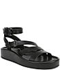 Naturalizer So-Sweet Leather Strappy Platform Sandals - Image 1