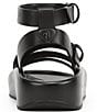 Naturalizer So-Sweet Leather Strappy Platform Sandals - Image 4