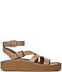 Naturalizer So-Sweet Leather Strappy Platform Sandals - Image 3