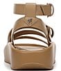 Naturalizer So-Sweet Leather Strappy Platform Sandals - Image 5