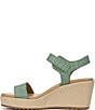 Naturalizer Stella 4 Raffia Ankle Wrap Platform Espadrille Wedge Sandals - Image 5