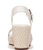 Naturalizer Stella Leather Anke Wrap Sandal Platform Espadrille Wedges - Image 5