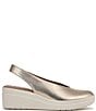 Naturalizer Sutton Leather Slingback Wedge Pumps - Image 2
