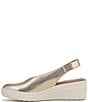 Naturalizer Sutton Leather Slingback Wedge Pumps - Image 5