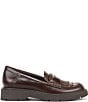 Naturalizer Tate Leather Classic Lug Sole Kiltie Loafers - Image 2