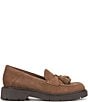 Naturalizer Taya Suede Tassel Lug Sole Loafers - Image 2