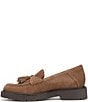 Naturalizer Taya Suede Tassel Lug Sole Loafers - Image 5