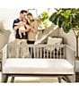 Color:White - Image 4 - Organic Classic 150 Innerspring 2-Stage Baby Crib & Toddler Mattress