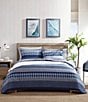 Color:Blue - Image 1 - Addison Plaid Cotton Reversible Quilt Mini Set