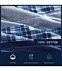Nautica Addison Plaid Cotton Reversible Quilt Mini Set, Color:Blue - Image 10