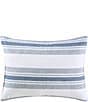 Color:Navy - Image 6 - Bay Shore Reversible Comforter Mini Set